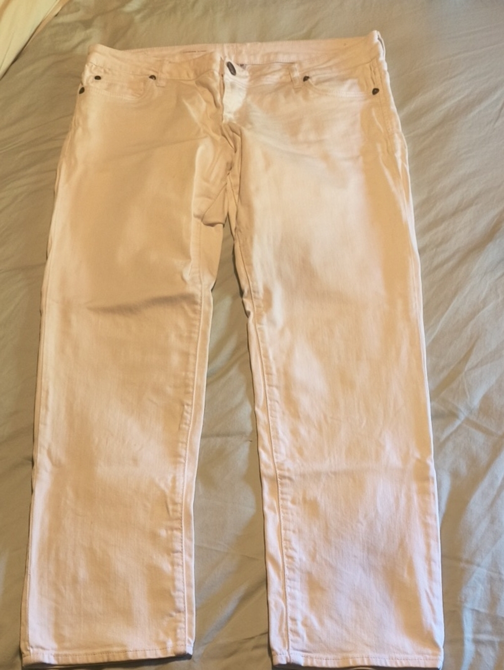 Kut From The Kloth Women’s White Stretch Denim Jeans